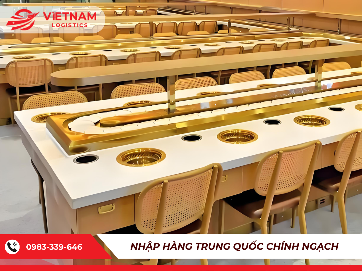 Nguồn nhập thiết bị bếp Trung Quốc